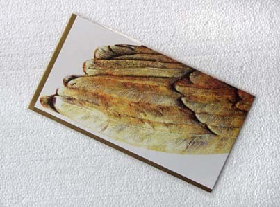 Engelflügel Karte Postkarte mit Kuvert Grußkarte