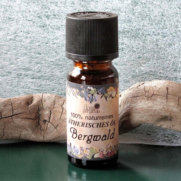 Duftöl Bergwald ätherisches Öl Flasche von Flora Perpetua