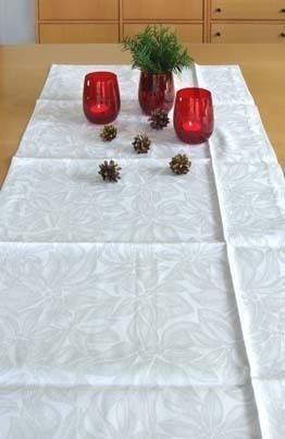 Tischläufer Charisma Blüten-Motiv von Driessen